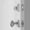 Schoolhouse Freeport Small Door Set with Egg Knob + Deadbolt - Satin Nickel Outlet