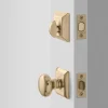 Schoolhouse Freeport Small Door Set with Portsmouth Knob + Deadbolt New