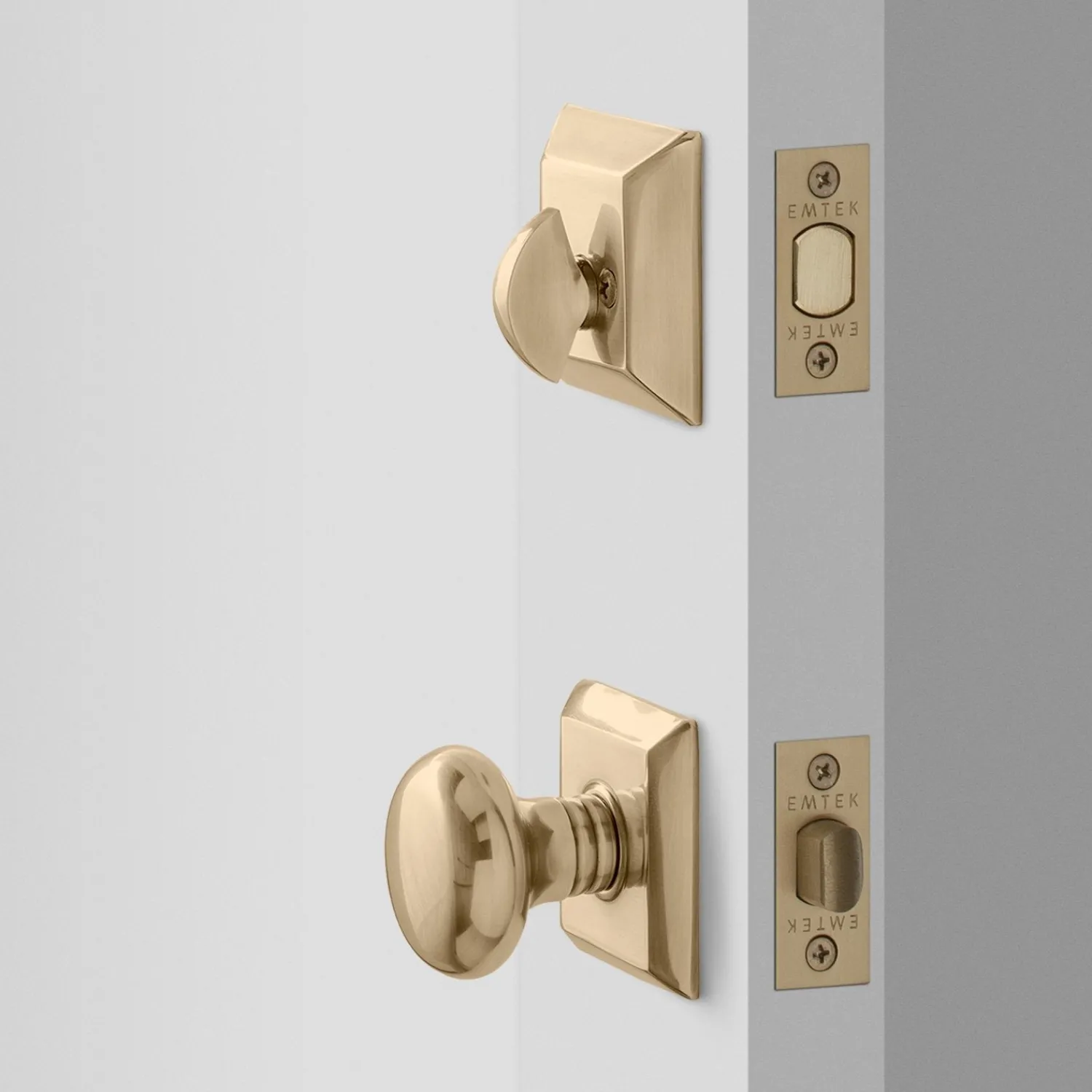 Schoolhouse Freeport Small Door Set with Portsmouth Knob + Deadbolt New