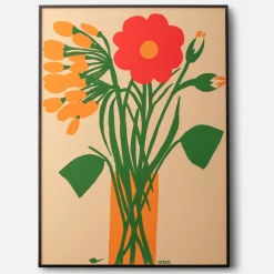 Schoolhouse Fresh Picked Framed Print by Anisa Makhoul Sale