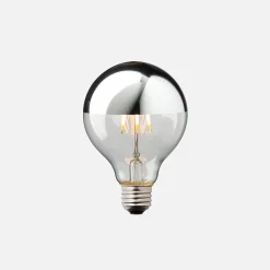 Schoolhouse G25 Silver Tip LED Bulb Hot