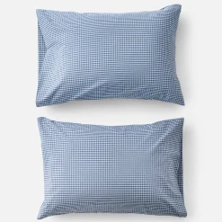Schoolhouse Gingham Percale Pillow Case, Set of 2 Fashion