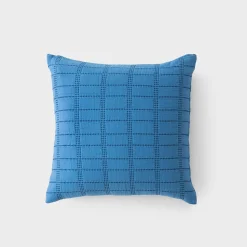 Schoolhouse Grid Stitch Pillow Hot