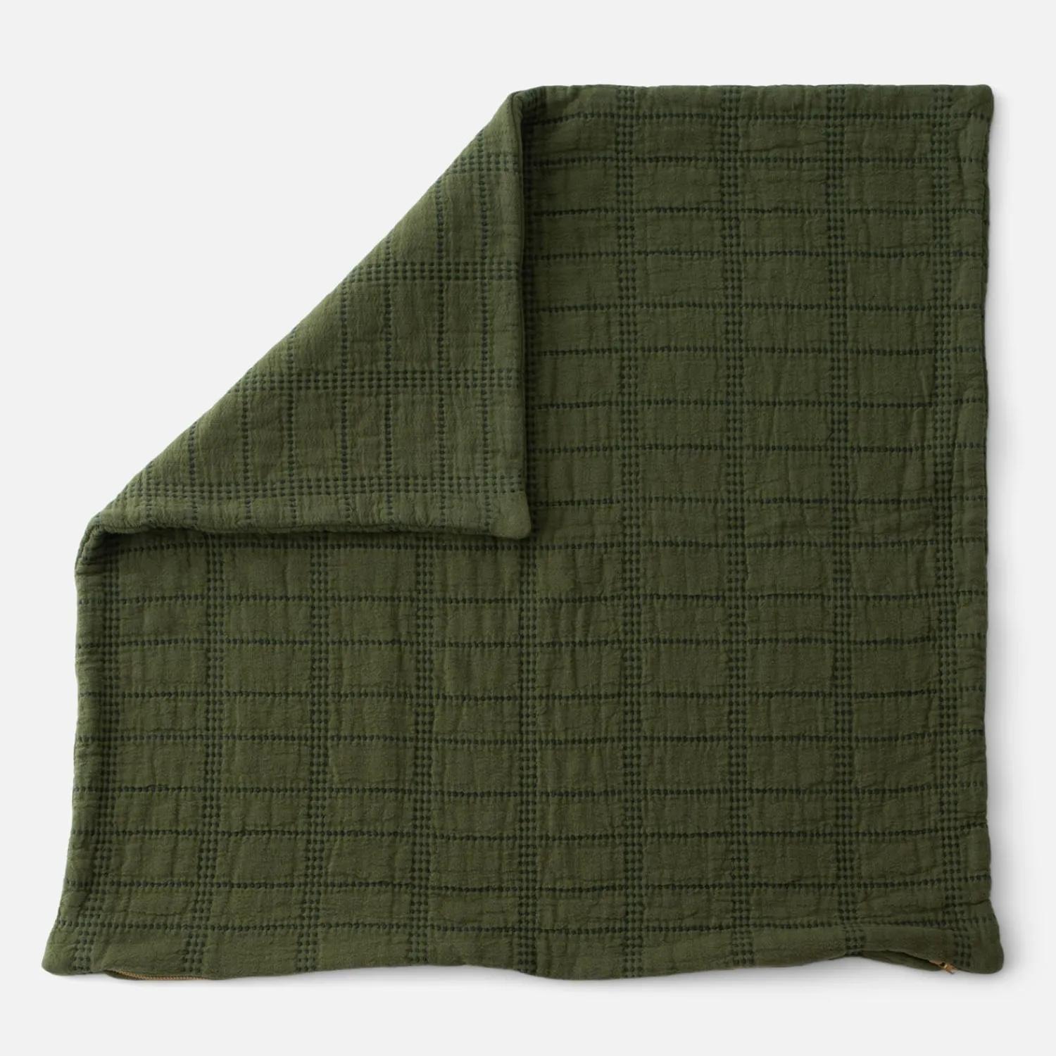 Schoolhouse Grid Stitch Pillow Hot