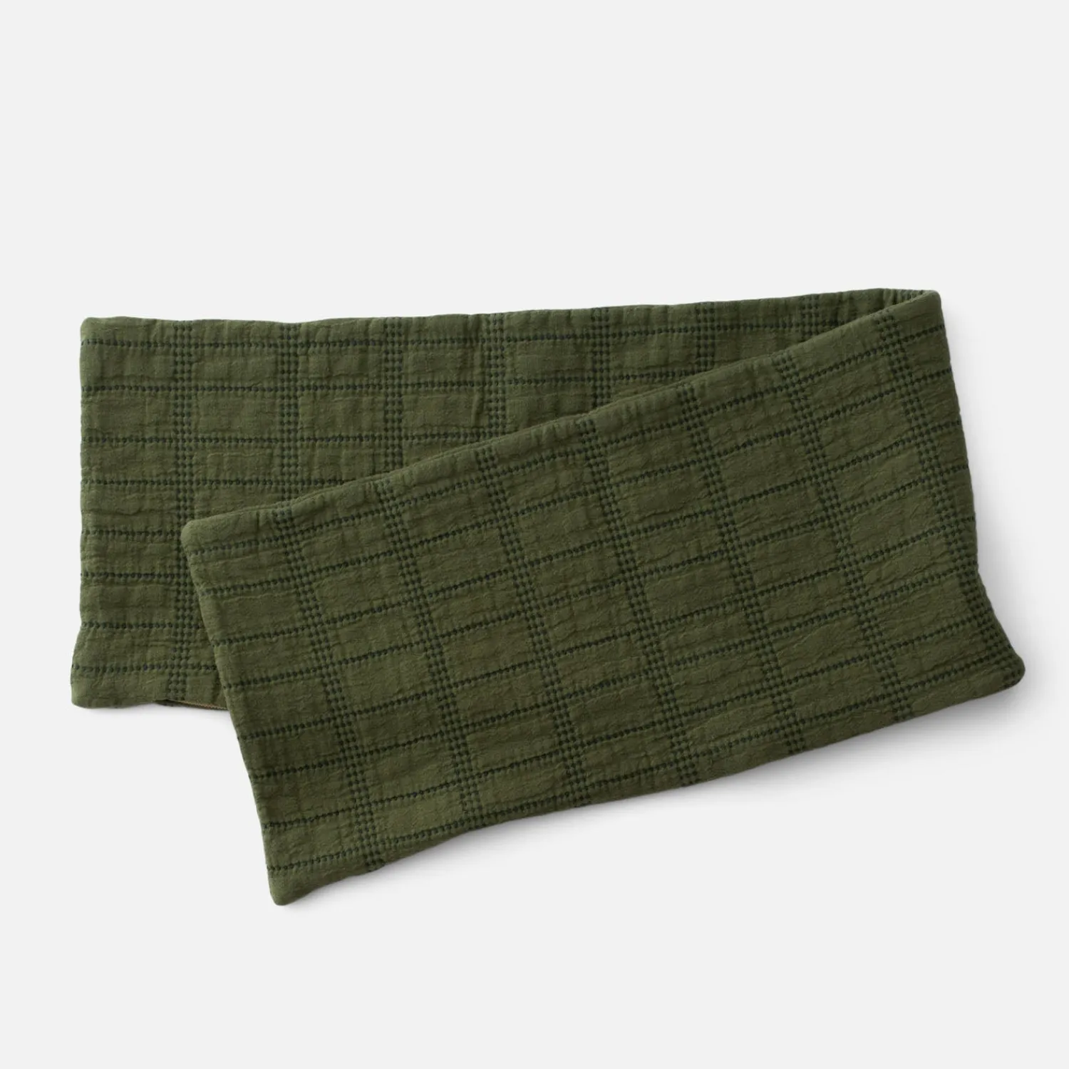 Schoolhouse Grid Stitch Pillow Hot