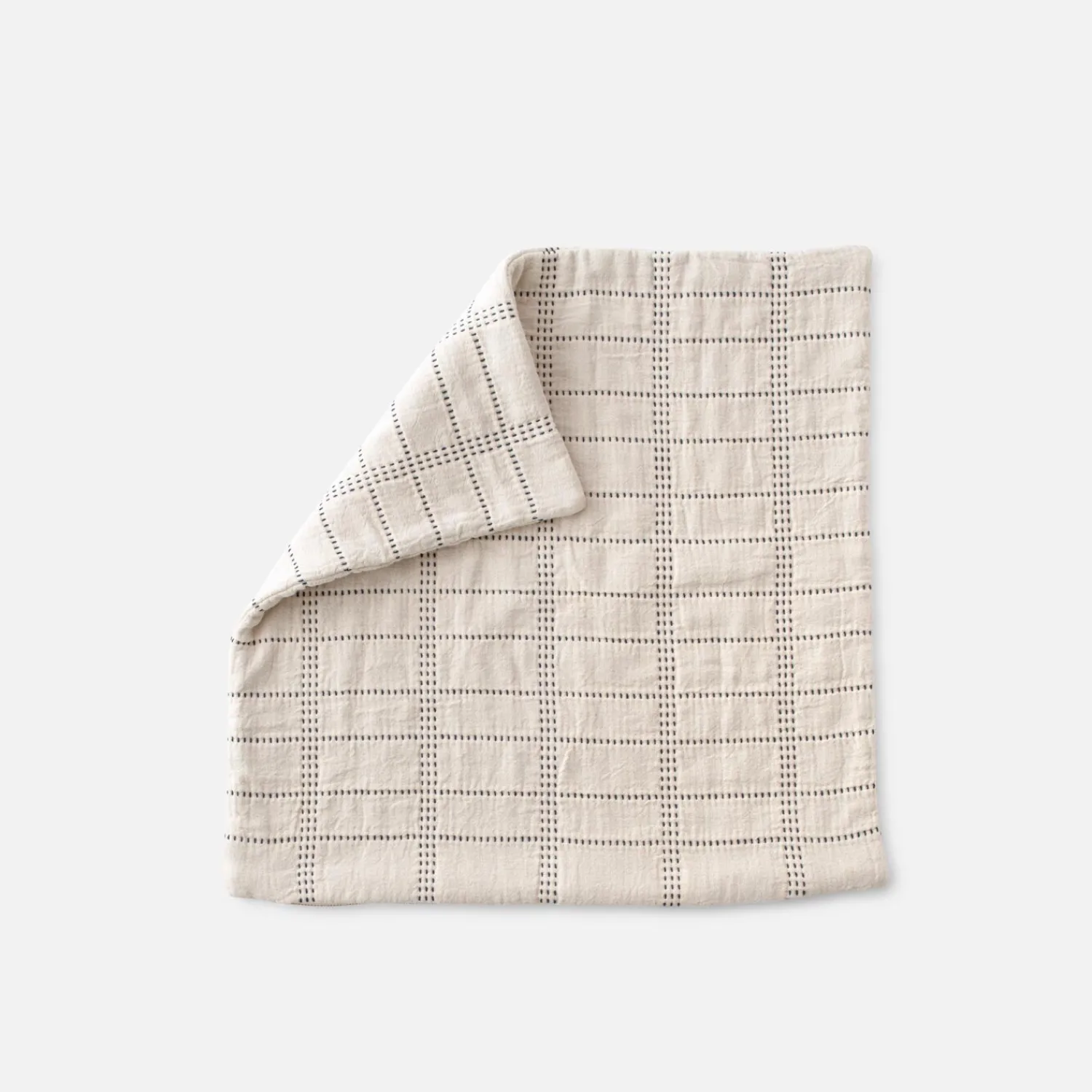 Schoolhouse Grid Stitch Pillow Hot