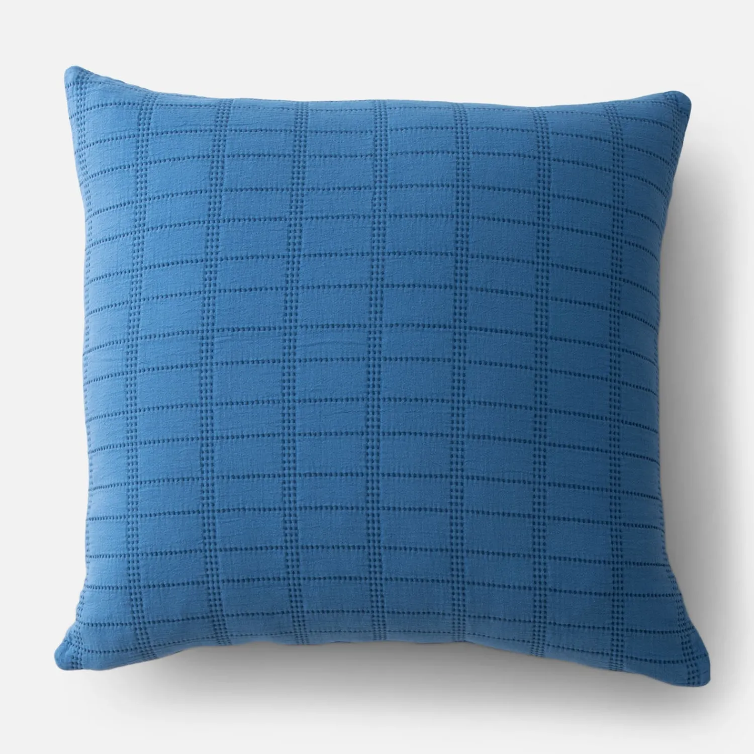 Schoolhouse Grid Stitch Pillow Hot