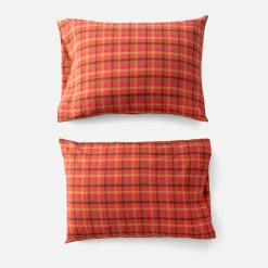 Schoolhouse Highland Flannel Pillow Case, Set of 2 Fashion