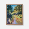 Schoolhouse In The Afternoon Print Sale