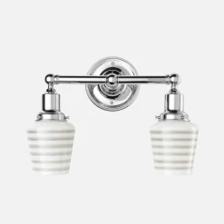 Schoolhouse Irvine Double Sconce 2.25