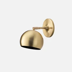 Schoolhouse Isaac Sconce - Short Arm Hot
