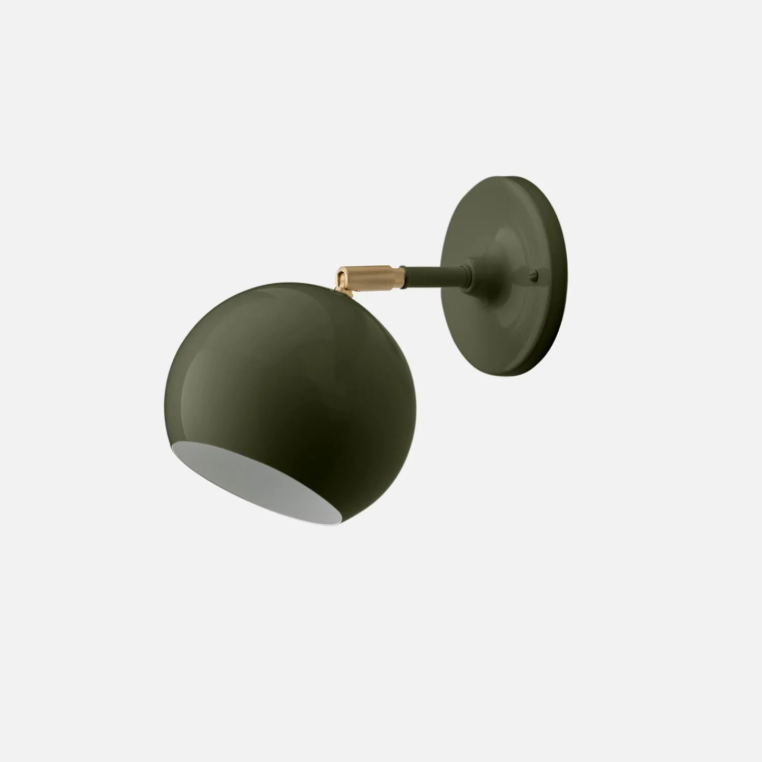 Schoolhouse Isaac Sconce - Short Arm Hot