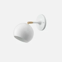 Schoolhouse Isaac Sconce - Short Arm Hot