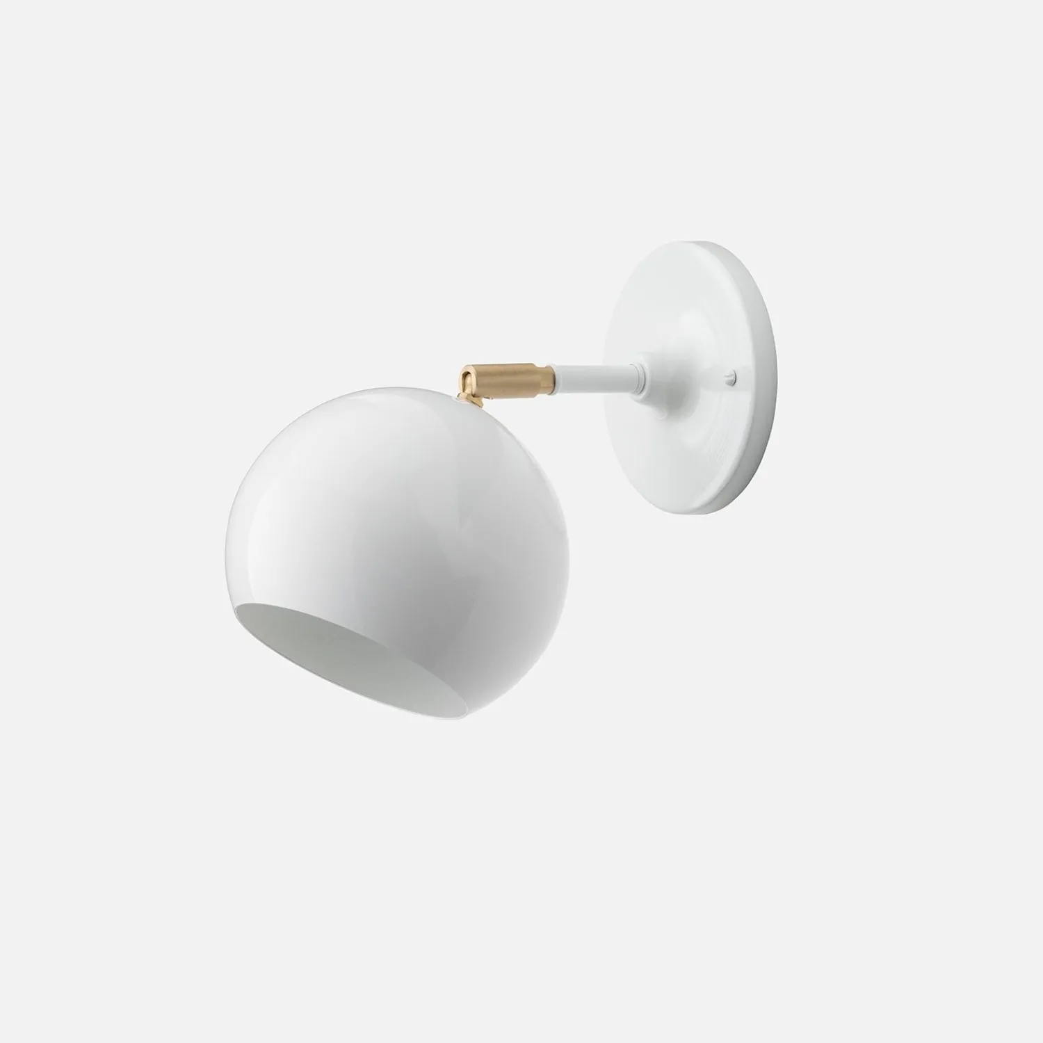 Schoolhouse Isaac Sconce - Short Arm Hot