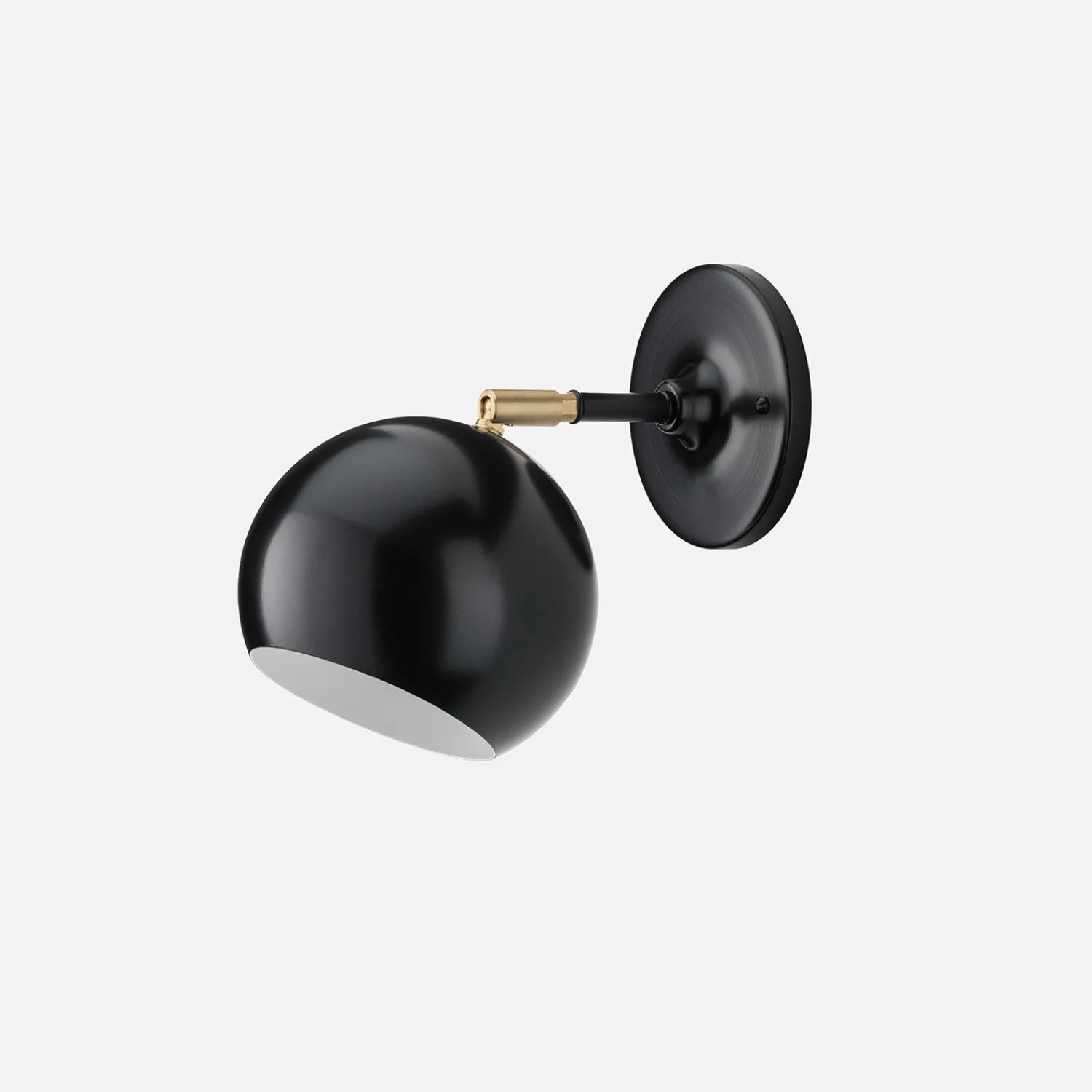 Schoolhouse Isaac Sconce - Short Arm Hot