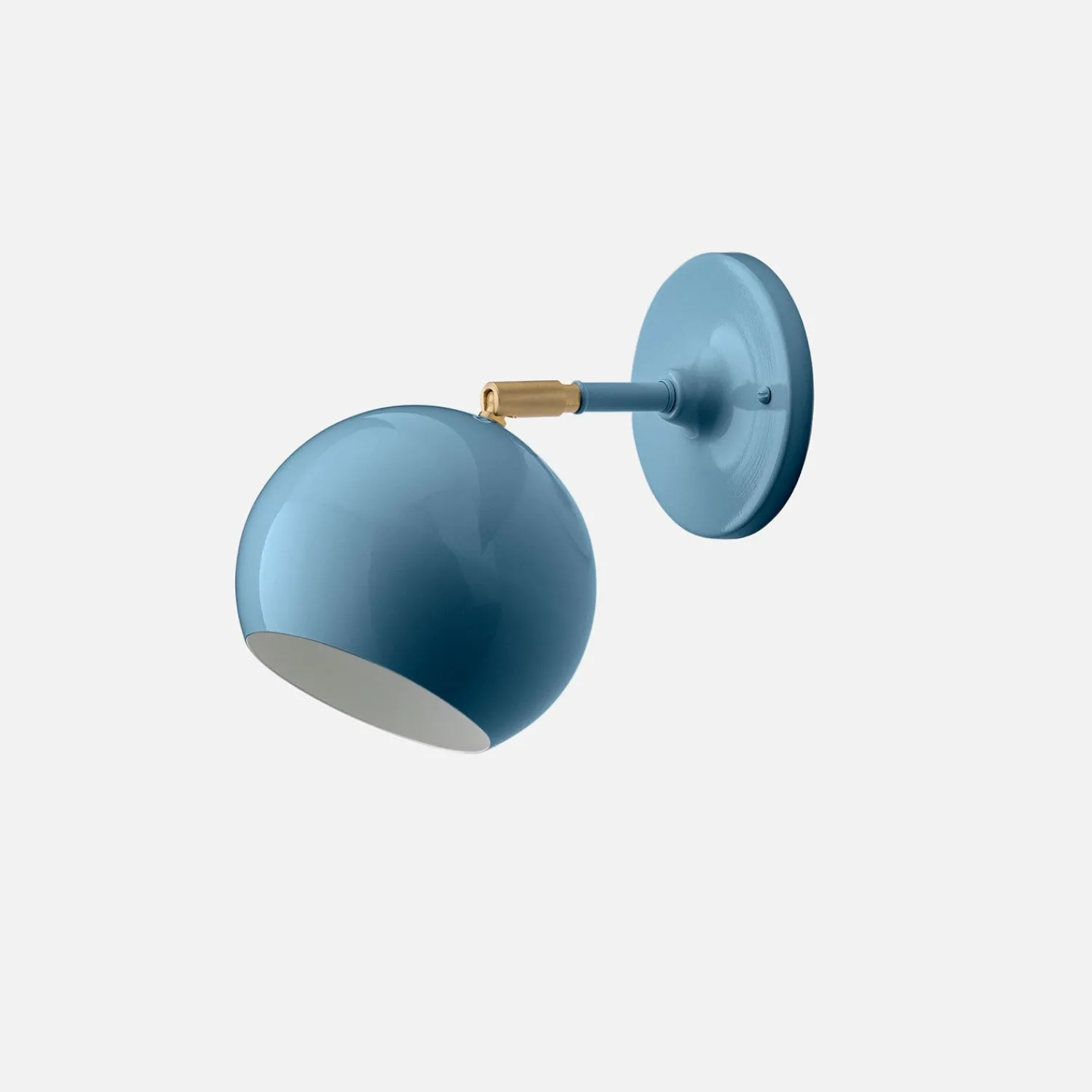 Schoolhouse Isaac Sconce - Short Arm Hot