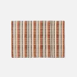 Schoolhouse Lattice Wool Flatweave Rug Online