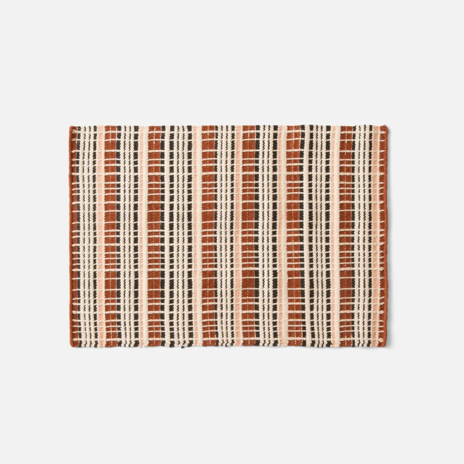 Schoolhouse Lattice Wool Flatweave Rug Online