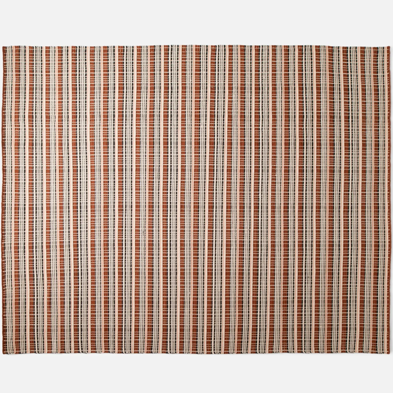 Schoolhouse Lattice Wool Flatweave Rug Online