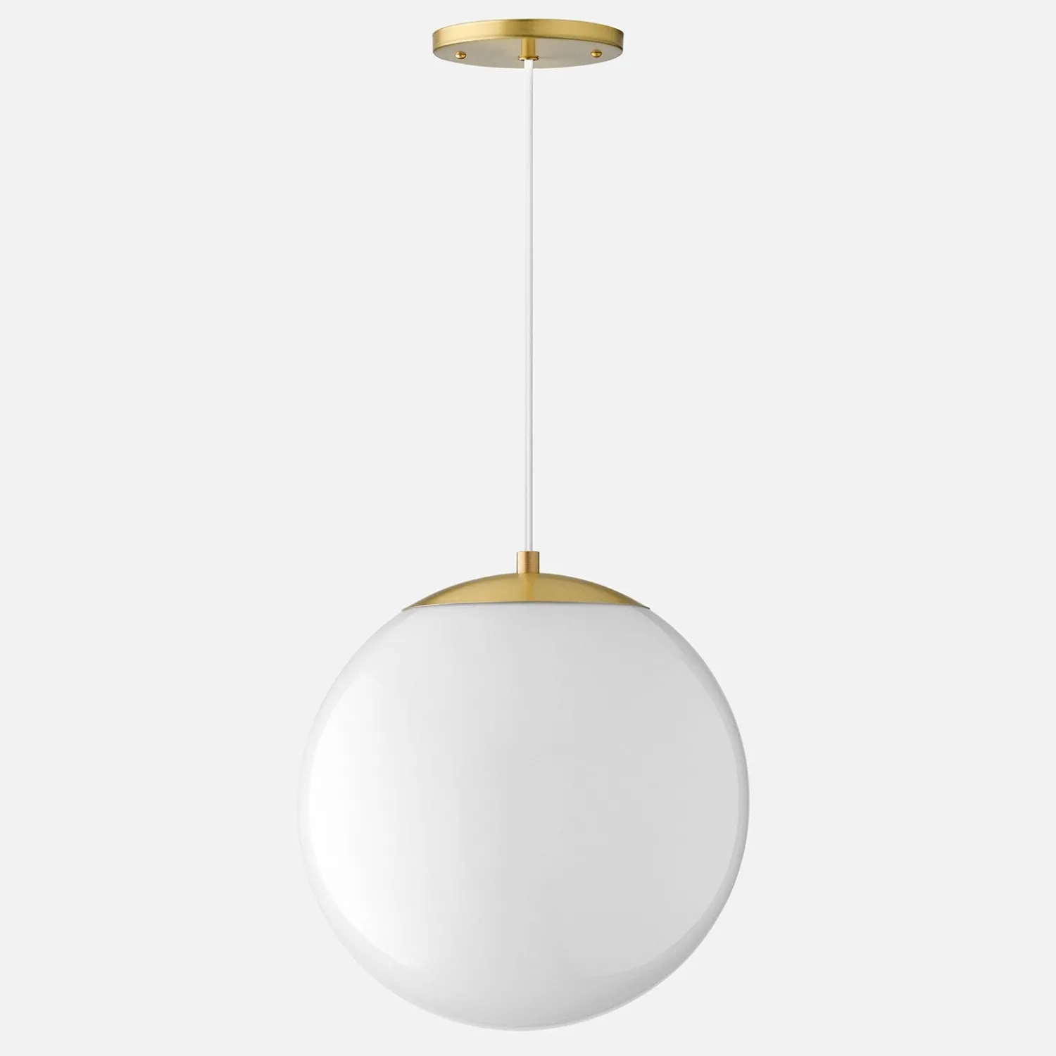 Schoolhouse Luna Cord Pendant with 12" Shade Fashion