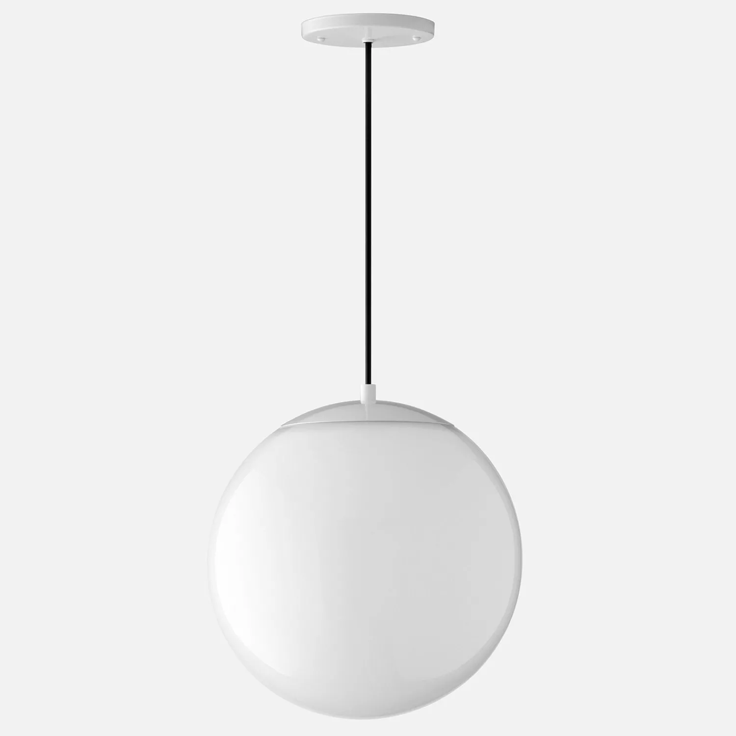 Schoolhouse Luna Cord Pendant with 12" Shade Fashion