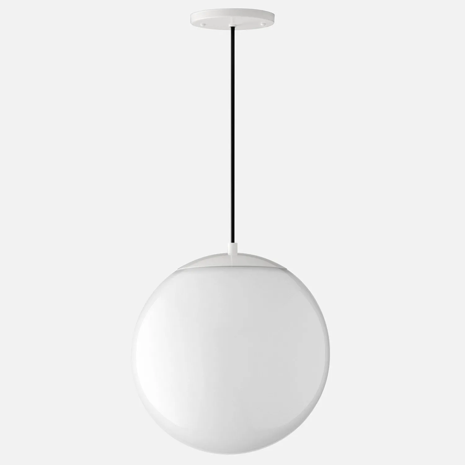 Schoolhouse Luna Cord Pendant with 12" Shade Fashion