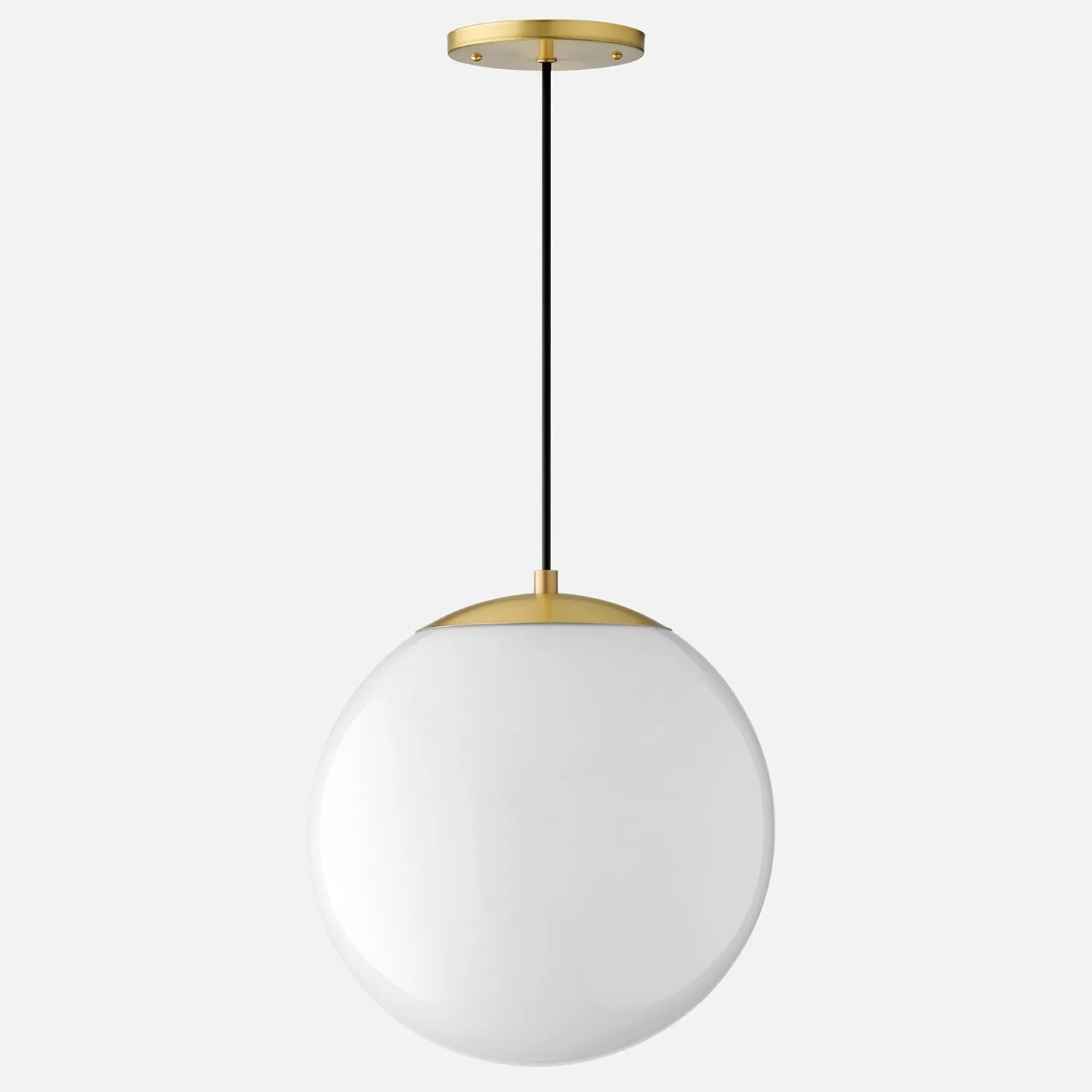 Schoolhouse Luna Cord Pendant with 12" Shade Fashion
