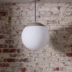 Schoolhouse Luna Cord Pendant with 16" Shade New