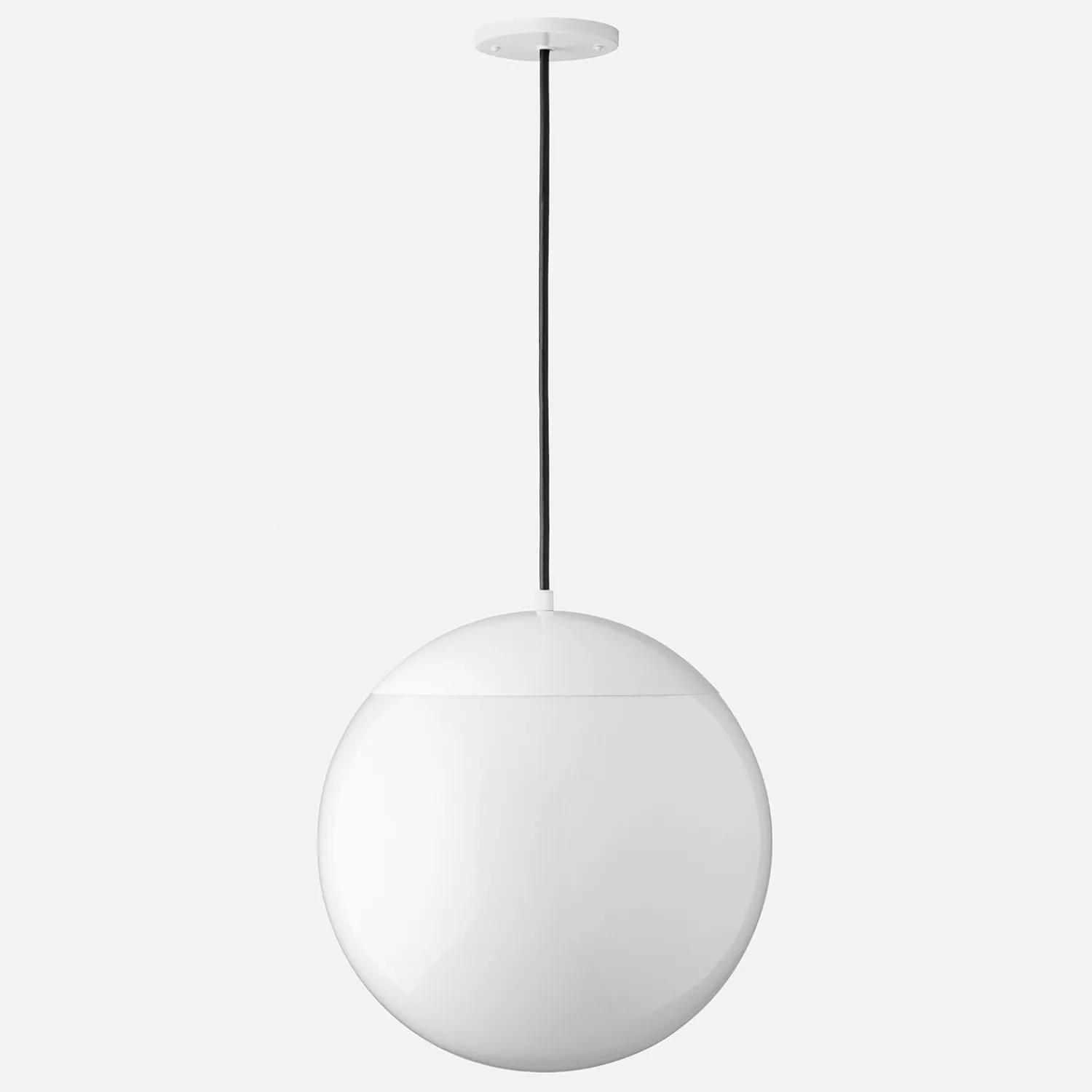 Schoolhouse Luna Cord Pendant with 16" Shade New
