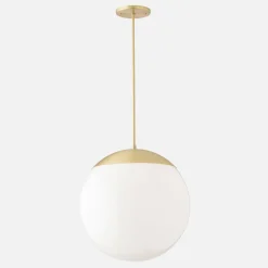 Schoolhouse Luna Rod Pendant with 16