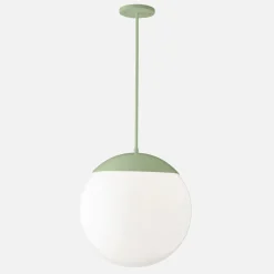 Schoolhouse Luna Rod Pendant with 16