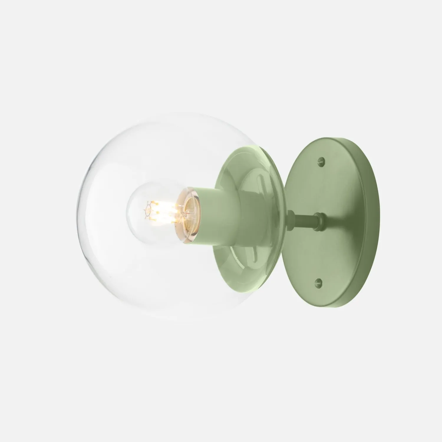 Schoolhouse Luna Sconce with 6" Shade Hot