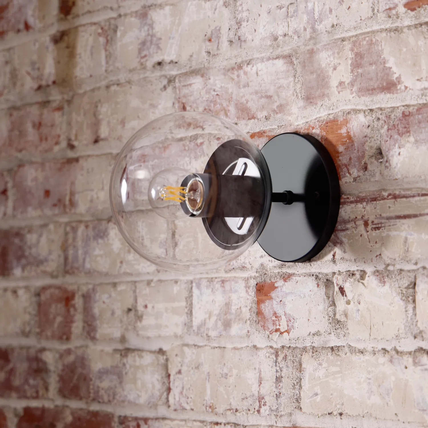 Schoolhouse Luna Sconce with 6" Shade Hot