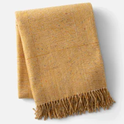 Schoolhouse Merino Basket Weave Throw Hot