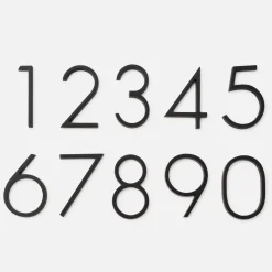 Schoolhouse Modern House Numbers Clearance