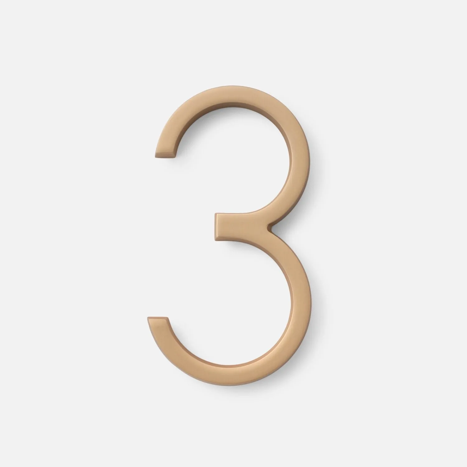 Schoolhouse Modern House Numbers Clearance