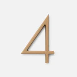 Schoolhouse Modern House Numbers Clearance