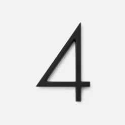 Schoolhouse Modern House Numbers Clearance