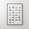 Schoolhouse Mountains ABC Print Fashion