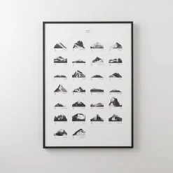 Schoolhouse Mountains ABC Print Fashion