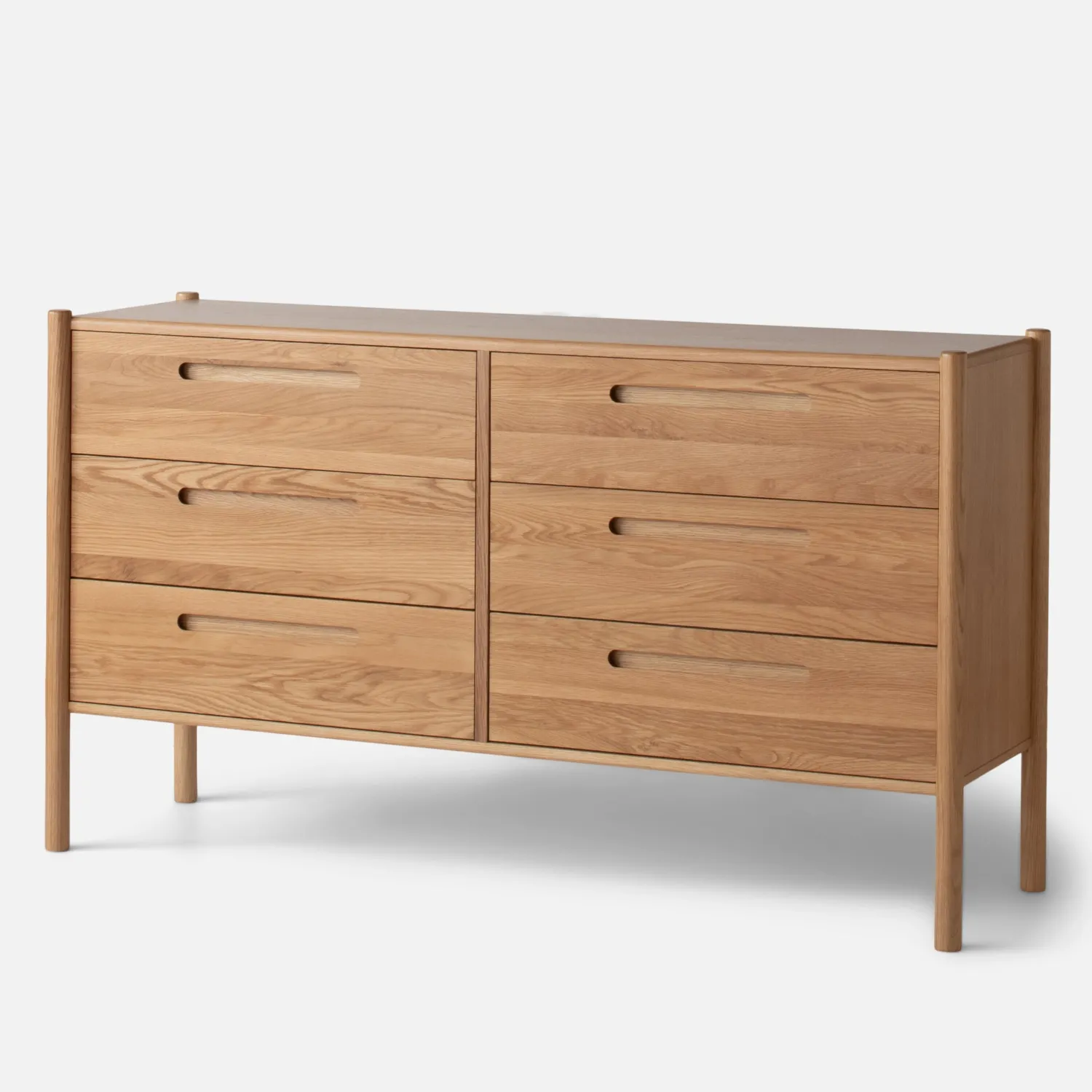 Schoolhouse Nora 6-Drawer Dresser Oak Discount