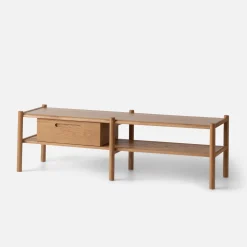 Schoolhouse Nora Storage Console / Bench Oak Sale