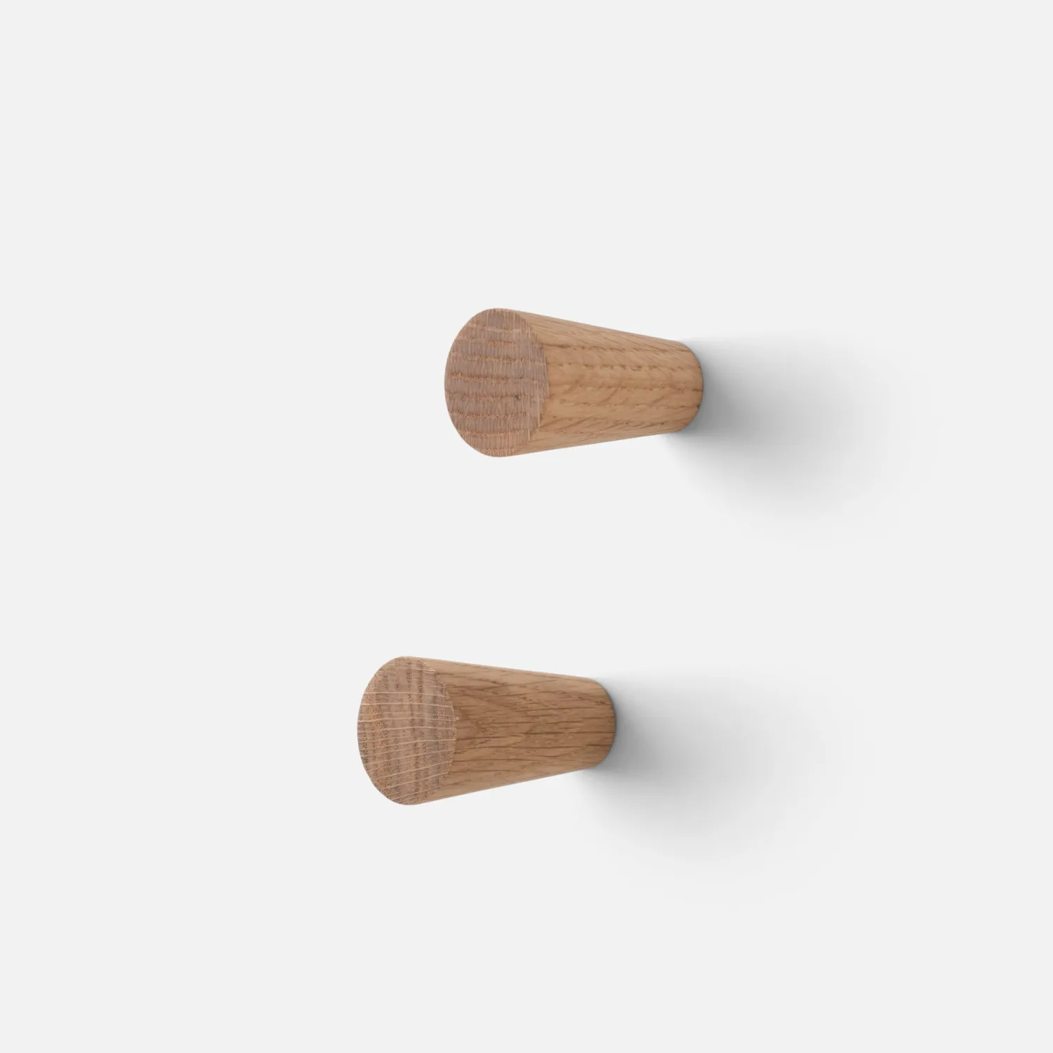 Schoolhouse Oak Hooks, Set of 2 Online
