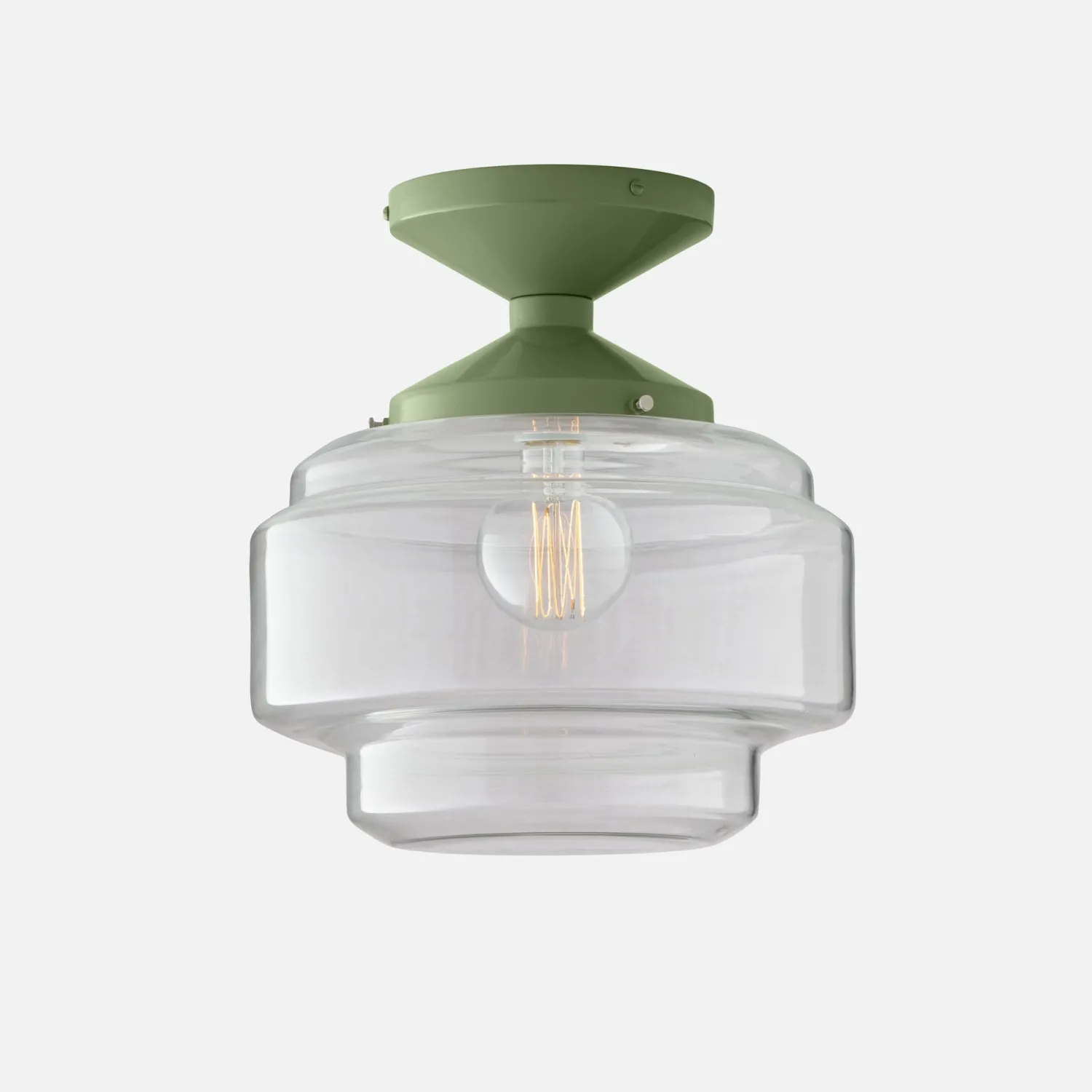 Schoolhouse Otto 6" Flush Mount Outlet