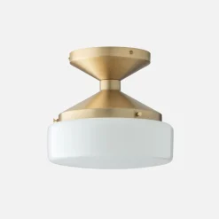 Schoolhouse Otto 8" Flush Mount Outlet