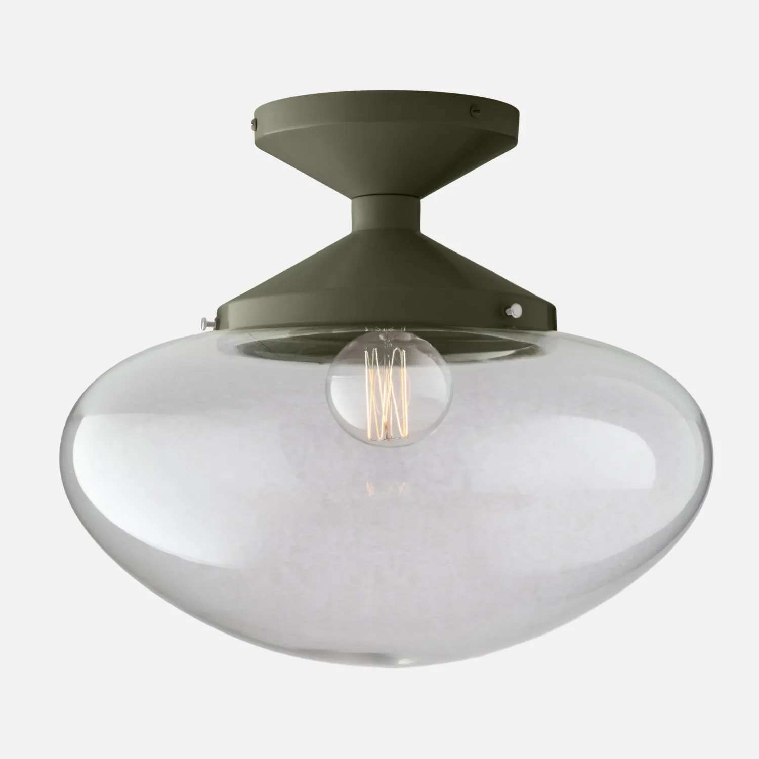 Schoolhouse Otto 8" Flush Mount Outlet