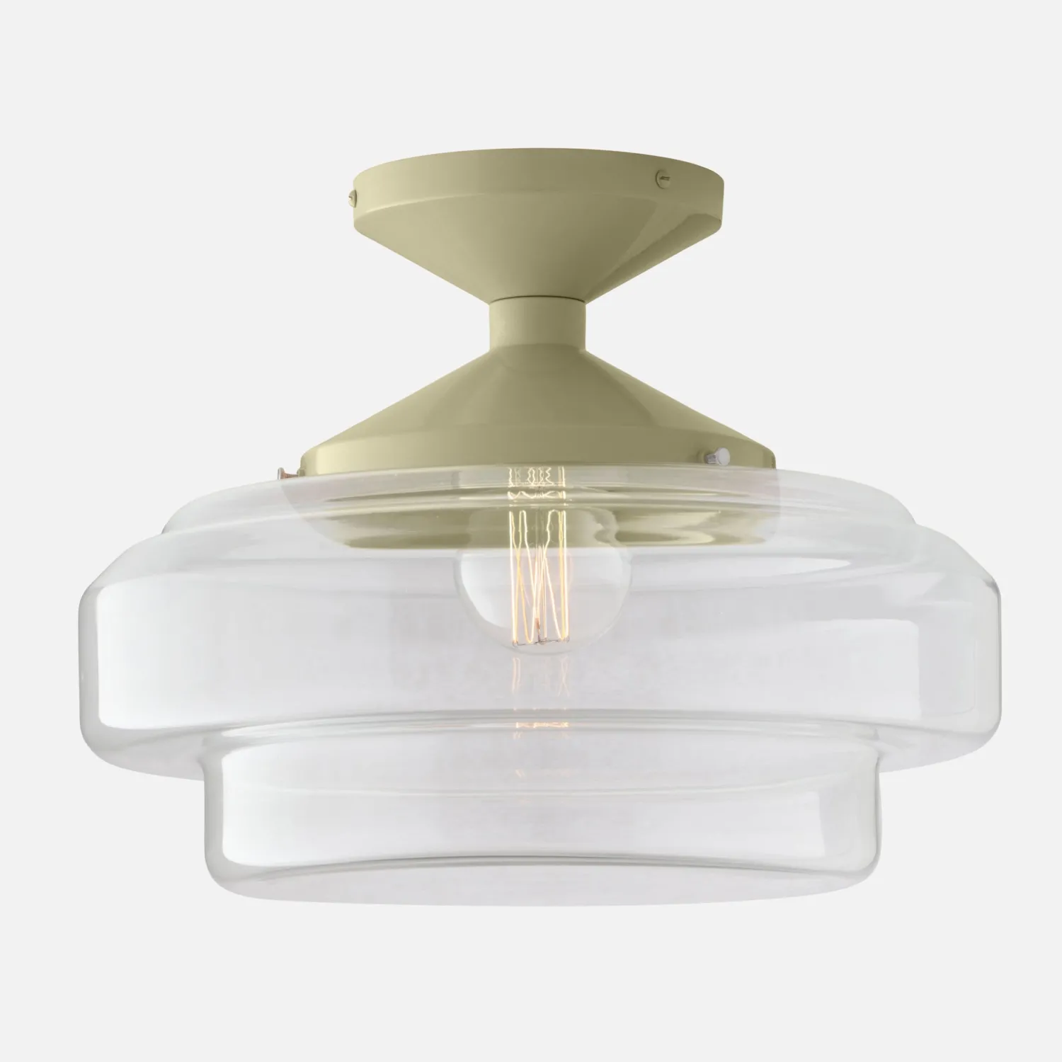 Schoolhouse Otto 8" Flush Mount Outlet