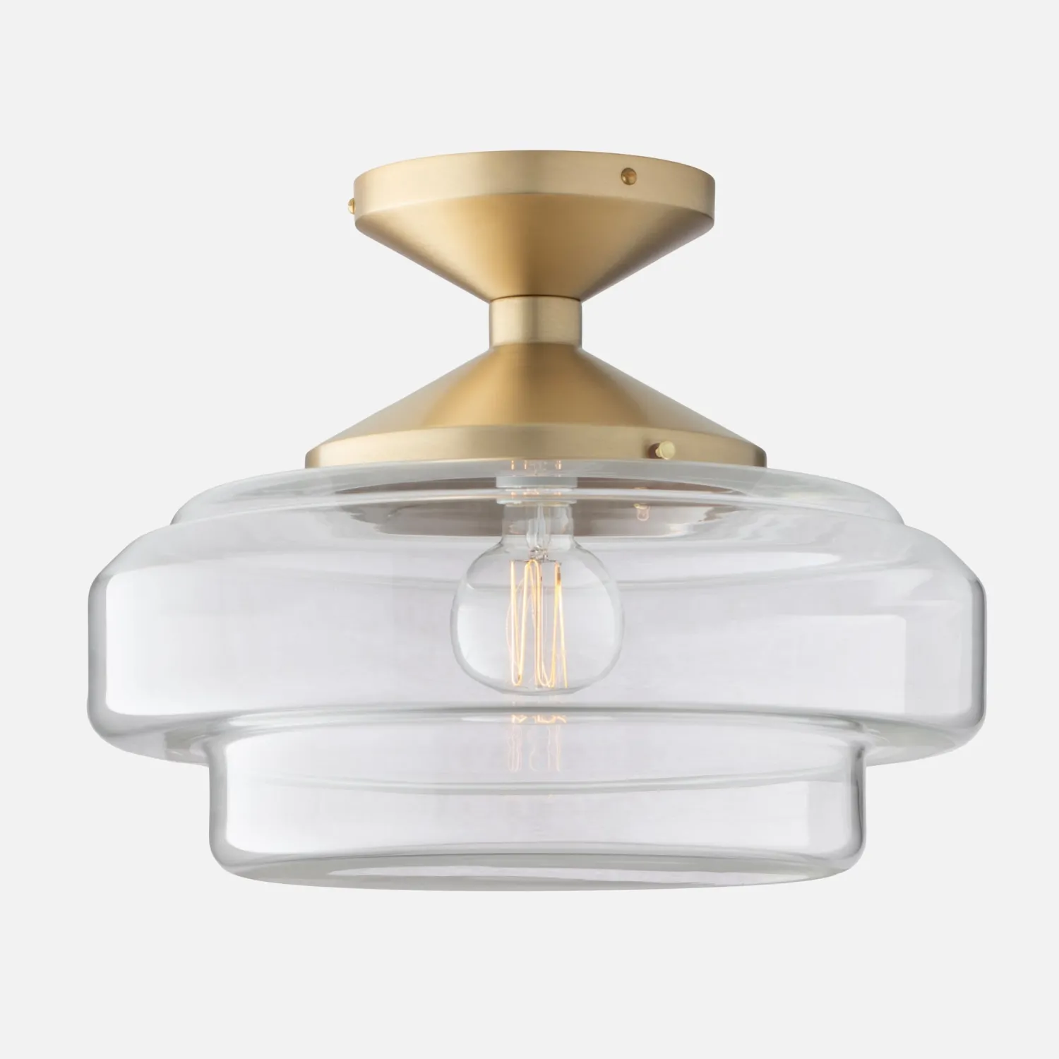 Schoolhouse Otto 8" Flush Mount Outlet