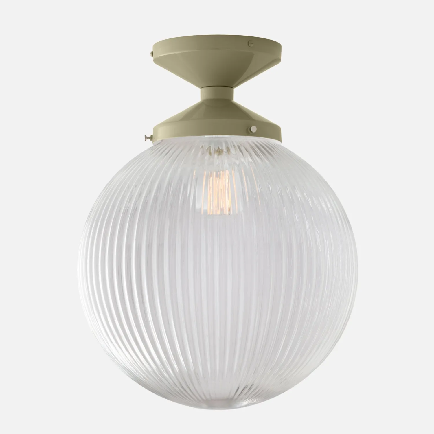 Schoolhouse Otto 8" Flush Mount Outlet