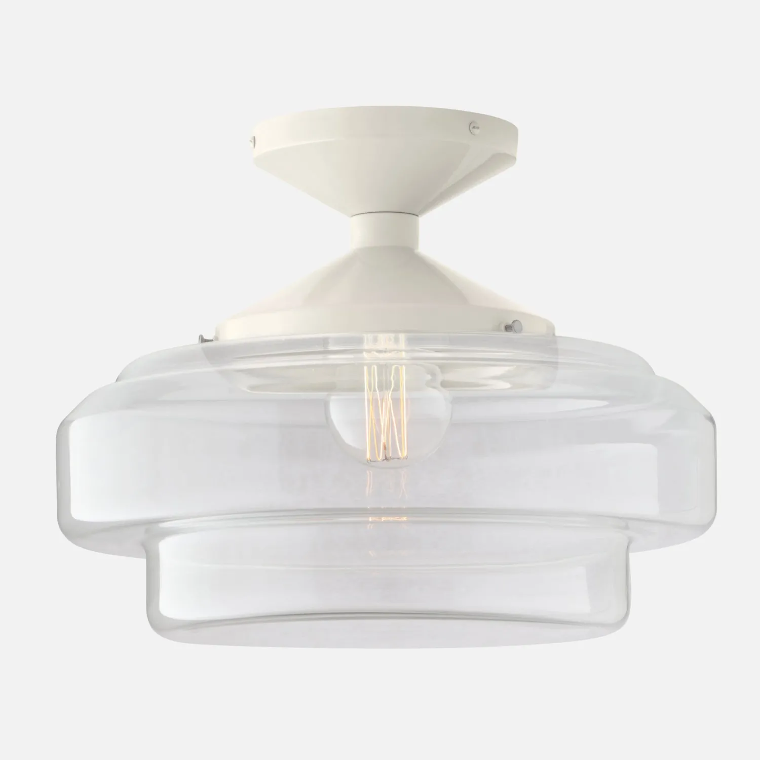 Schoolhouse Otto 8" Flush Mount Outlet